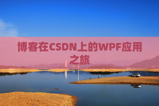 博客在CSDN上的WPF应用之旅